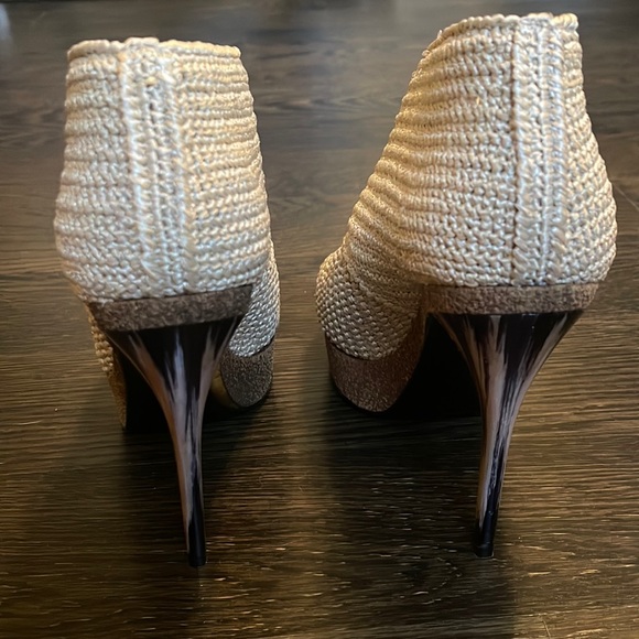 Burberry Prorsum Ankle Open Toe Boots - Picture 5 of 7